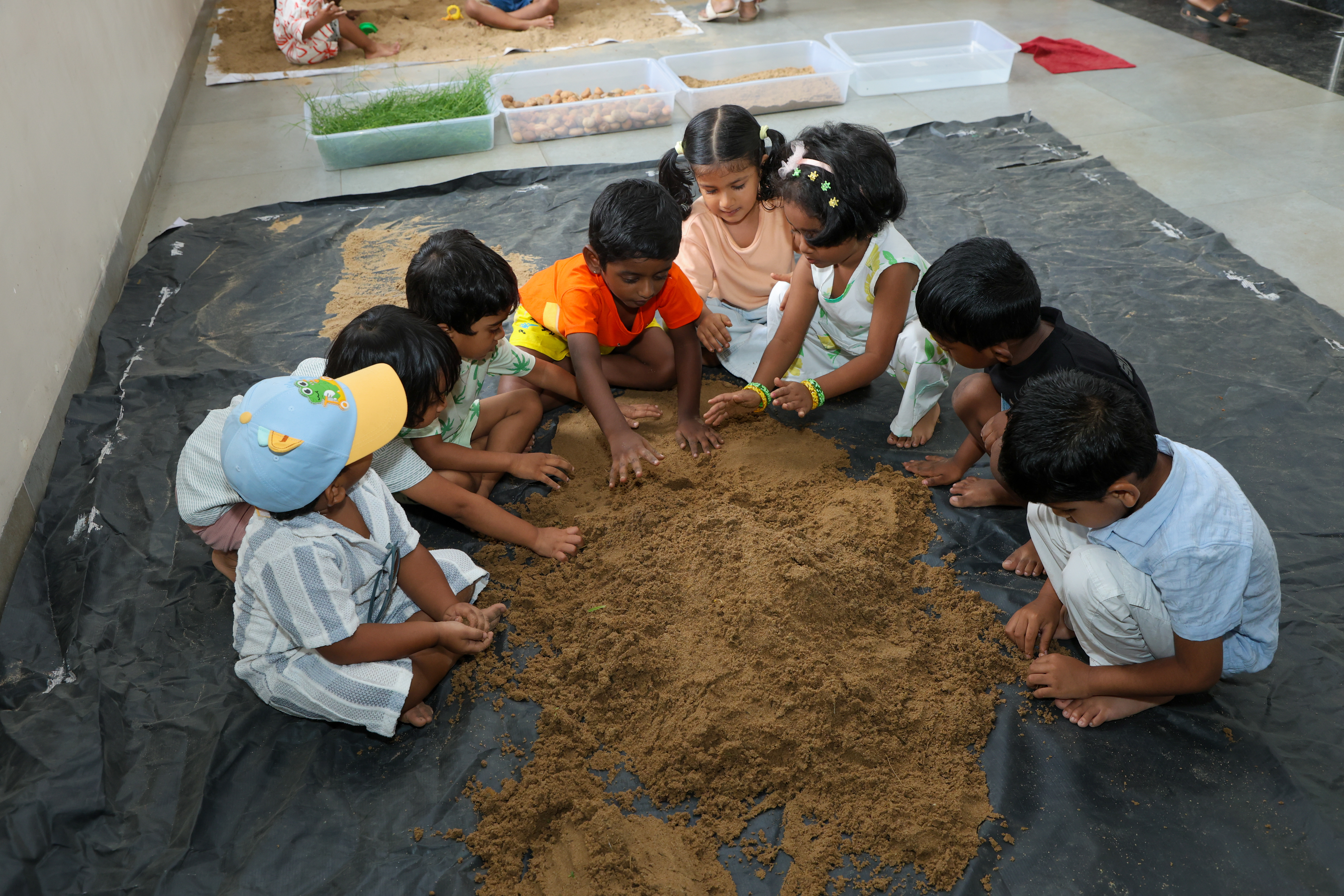 Sandscape Day – A Sensory Adventure with Sand at CPS Global School, Thirumazhisai