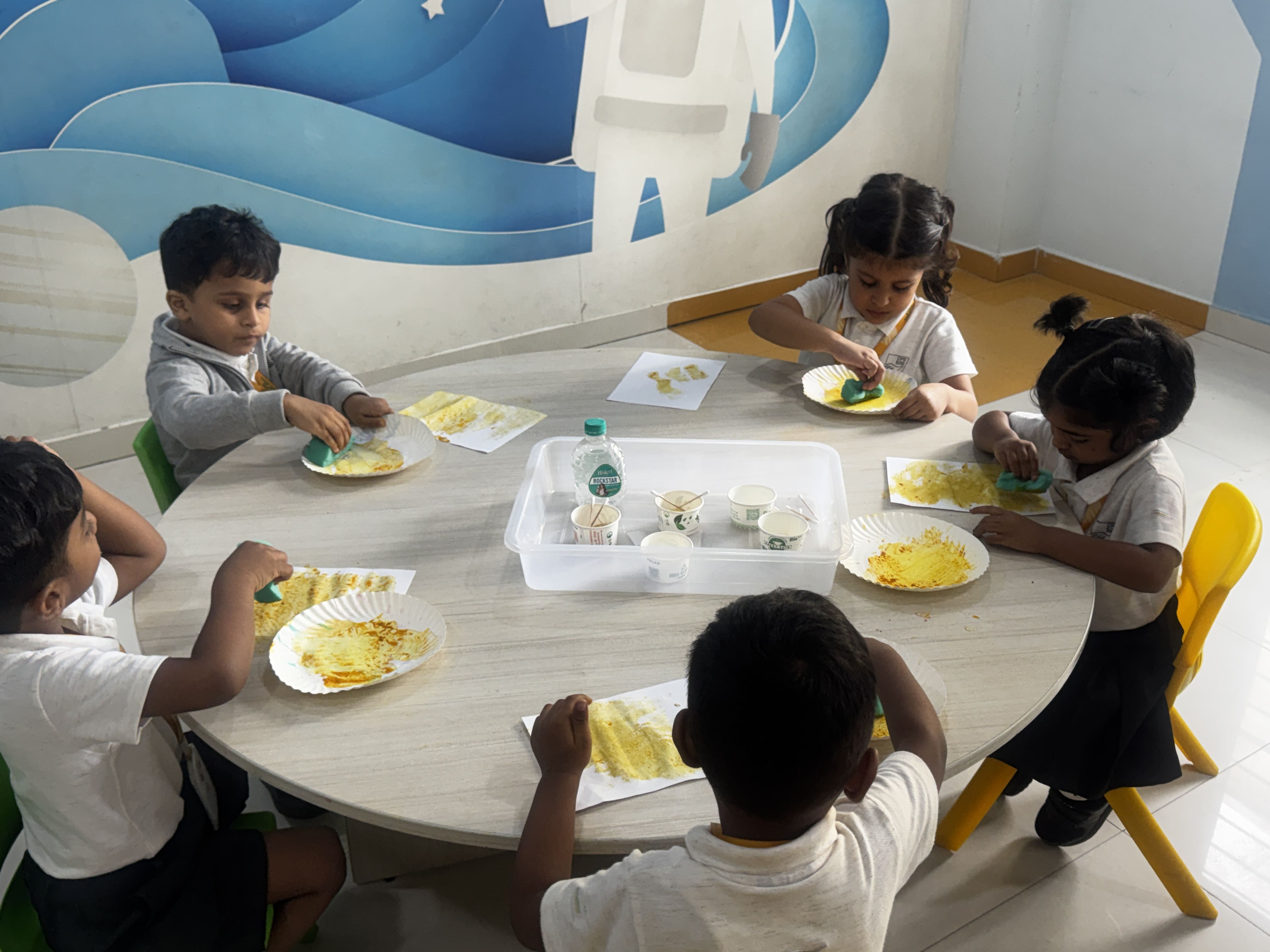 Turmeric Magic: Little Scientists in Action! @ CPSGS Anna Nagar