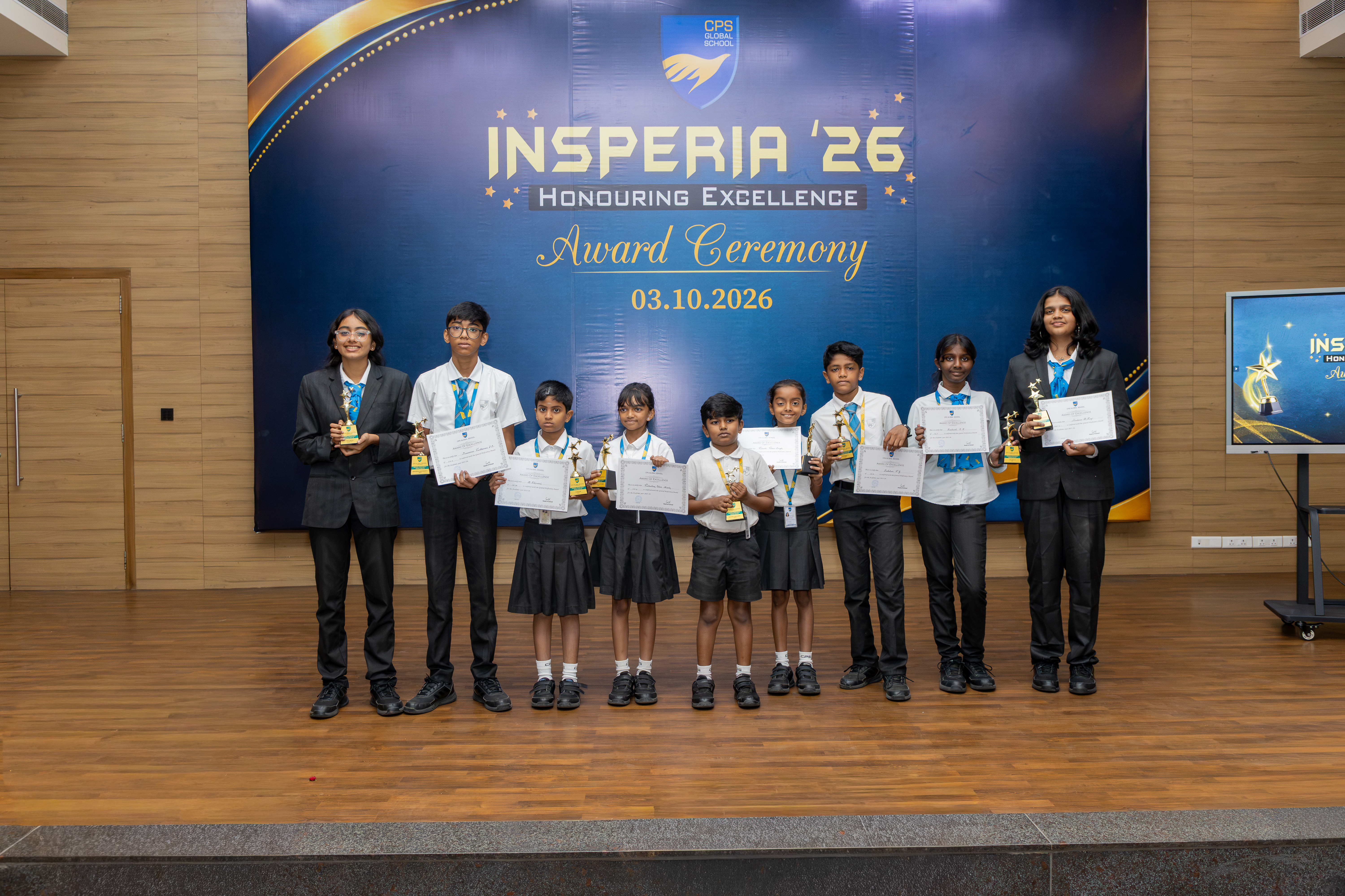 Insperia – Celebrating Excellence and Achievement at CPS Global School, Thirumazhisai